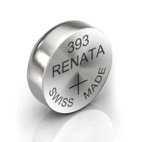 1x Renata 393 Watch Battery 1.55V Silver Oxide Button Coin SR754SW