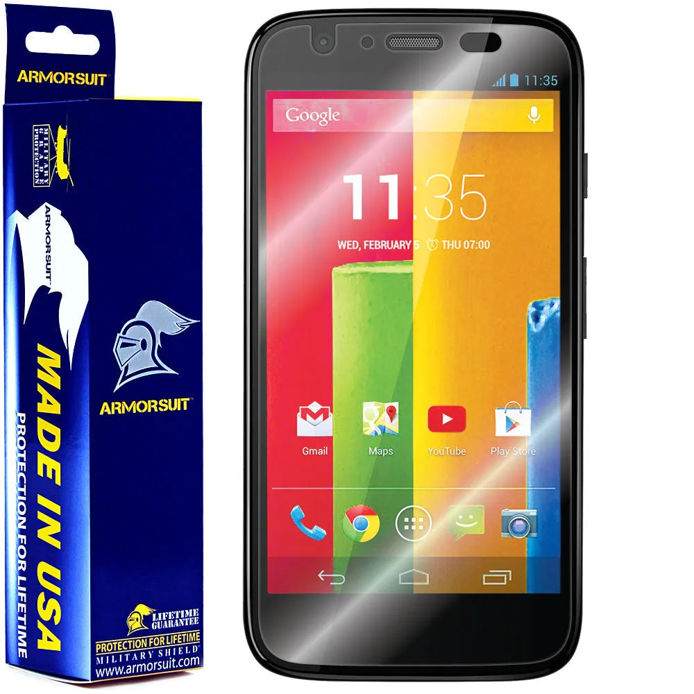 [2 Pack] Motorola Moto G (1st Generation) Screen Protector (Case Friendly)