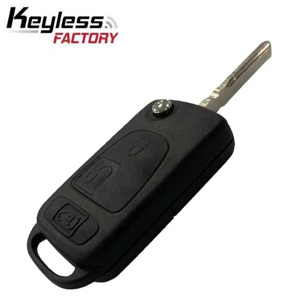 2007-2018 Mercedes / Dodge Sprinter / 3-Button Flip Key / HU64  / Super Chip for KR55 Key Maker (MBE-MB-XT27A)