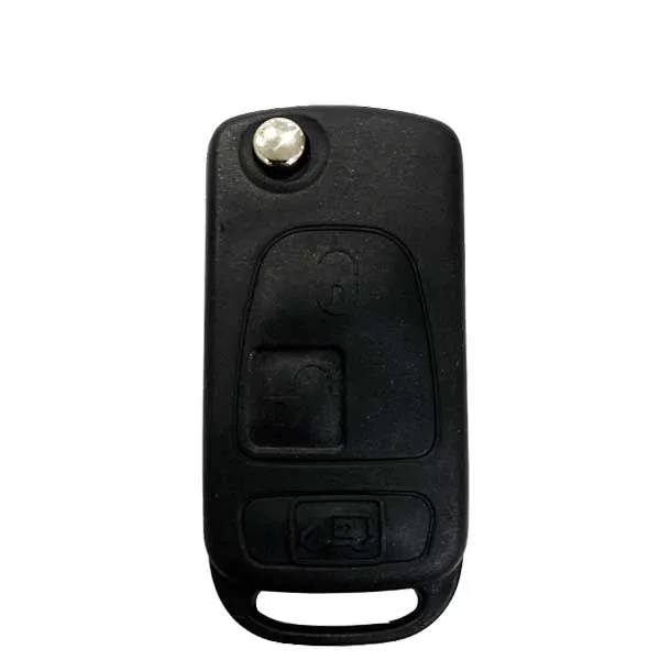 2007-2018 Mercedes / Dodge Sprinter / 3-Button Flip Key / HU64  / Super Chip for KR55 Key Maker (MBE-MB-XT27A)