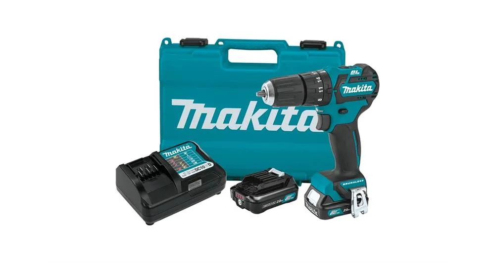 2020 Makita 12V max CXT® Brushless 3/8" Hammer Driver-Drill Kit (PH05R1)