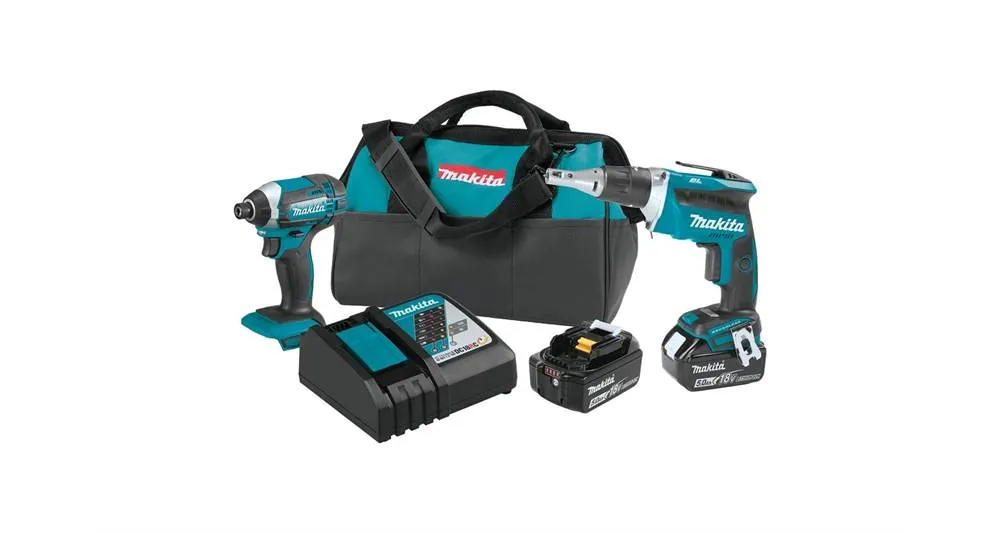 2020 Makita 18V LXT® 2-Pc. Combo Kit (XT262T)