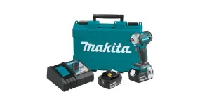 2020 Makita 18V LXT® Brushless 4-Speed Impact Driver Kit (XDT12T)