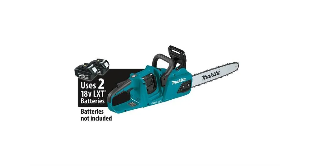 2020 Makita 18V X2 (36V) LXT® Brushless 14" Chain Saw (XCU07Z)