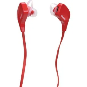 2BOOM EPBT320R Hercules ProSport Premium Bluetooth Earbuds (Red)