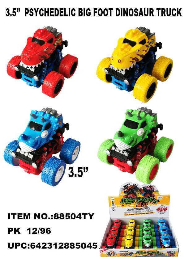 3.5" DINOSAUR WILD POWER MONSTER TRUCK