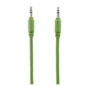 3ft 1/8 (3.5mm) Stereo to Stereo Audio Cable - Green