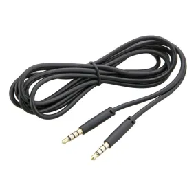 6ft 1/8 (3.5mm) Stereo to Stereo Audio Cable - Black