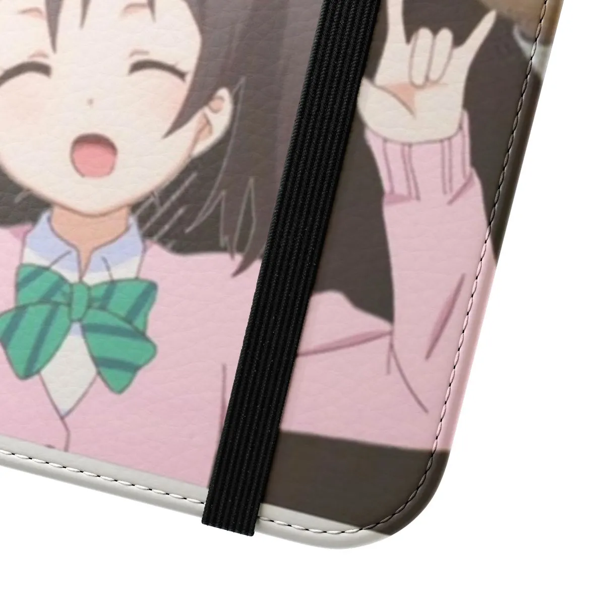 Adorable Anime-Inspired Flip Cover Phone Case