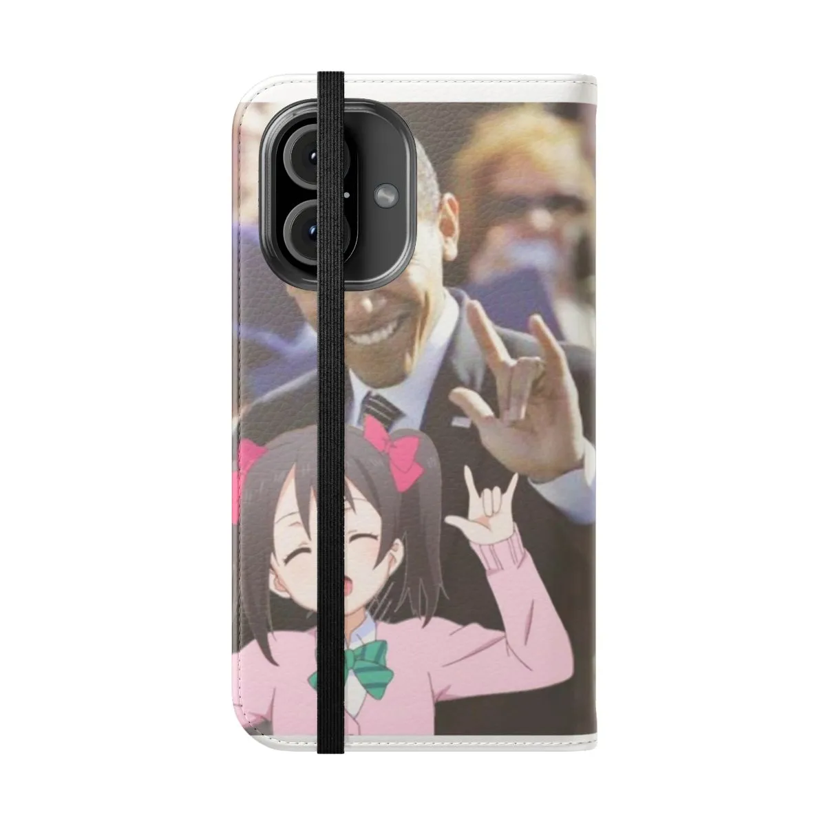 Adorable Anime-Inspired Flip Cover Phone Case