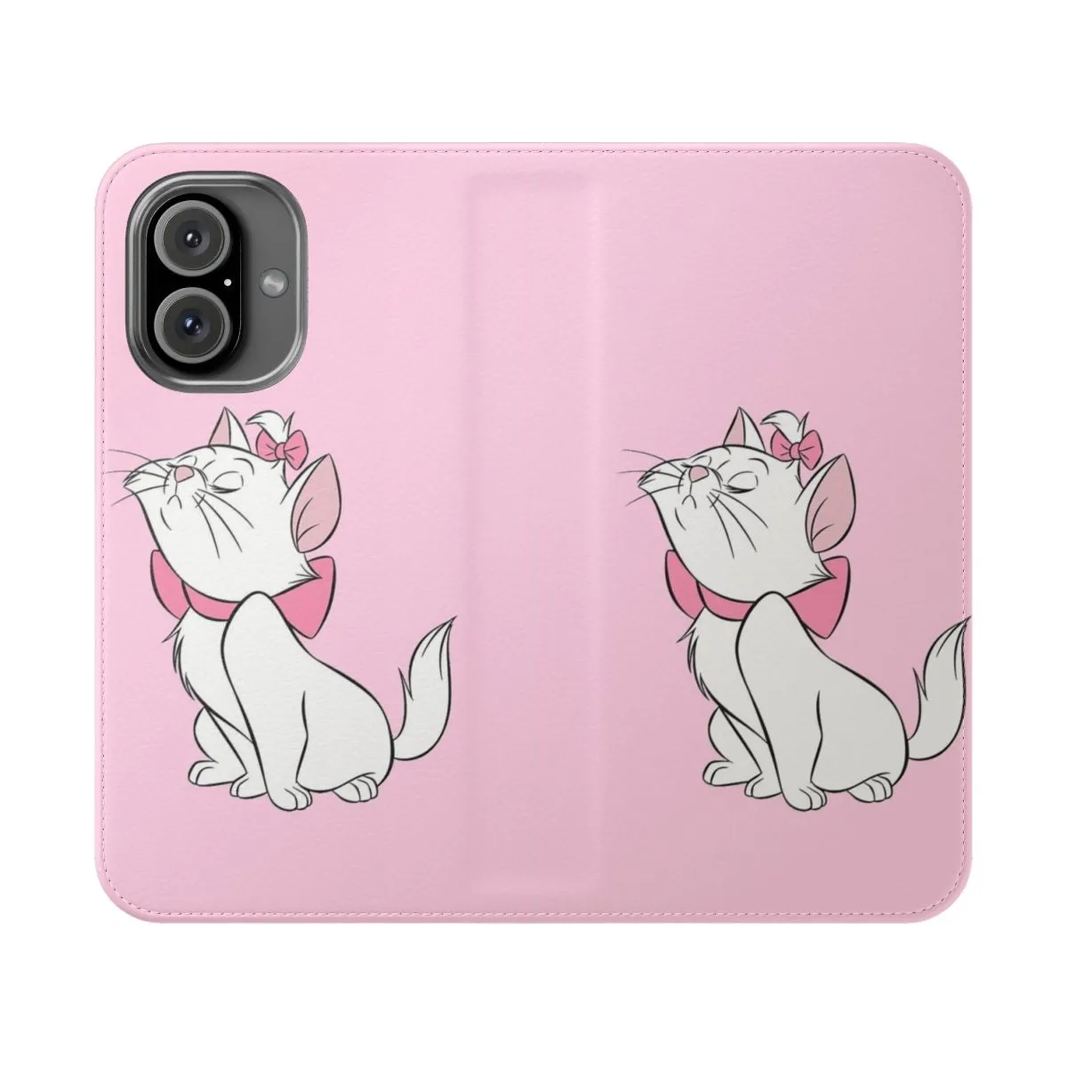 Adorable Marie Aristocats Inspired Flip Cover Phone Case