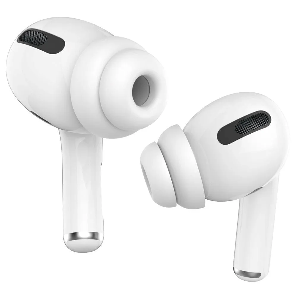 AirPods Pro (1 & 2 gen.) Silikone Ørepropper Størrelse S - 2 Par - Hvid