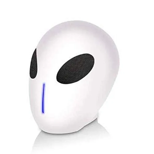 Alien Face Bluetooth Speaker  Built-in Mic, Handsfree Call, Aux Line, USB Flash Drive, Micro Sd Card, Hd Stereo Sound and Bass - Assorted color