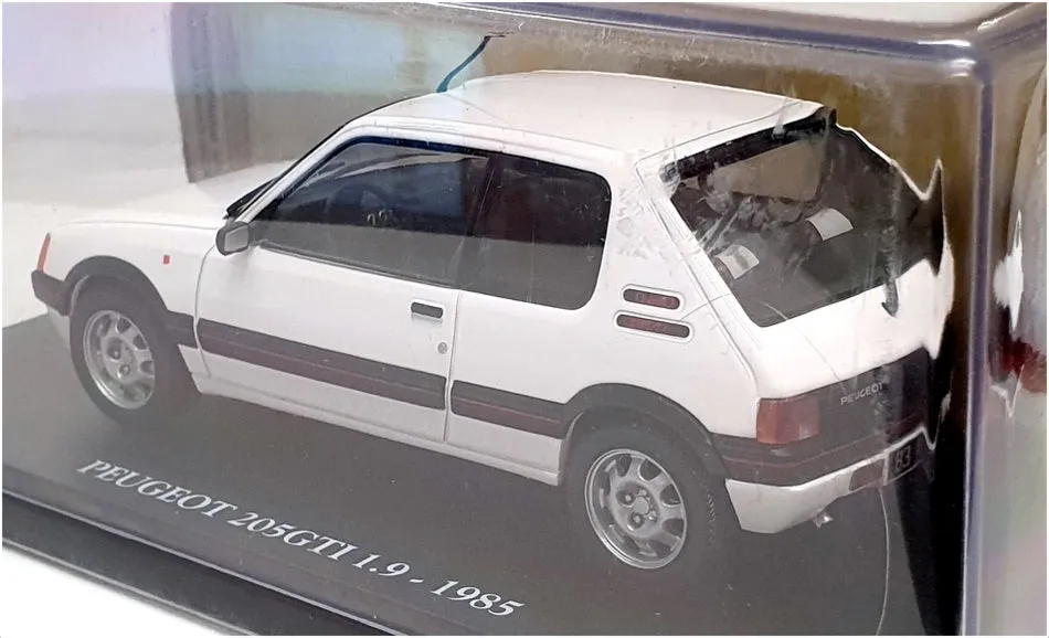 Altaya 1/24 Scale Diecast NX12 - 1985 Peugeot 205 GTI 1.9 - White