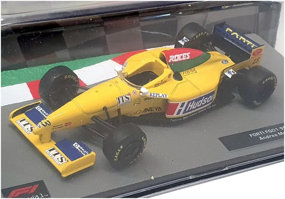 Altaya 1/43 Scale 141223D - F1 Forti GG01-95B 1996 - #23 A. Montermini