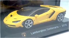 Altaya 1/43 Scale 151023B - 2016 Lamborghini Centenario - Yellow