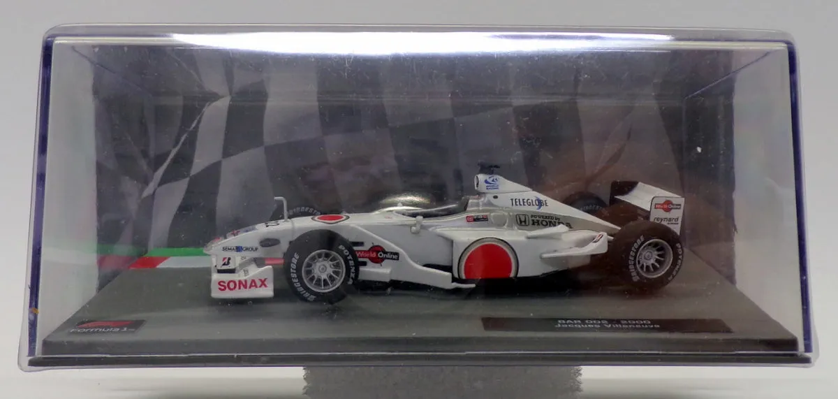 Altaya 1/43 Scale 22220A - F1 BAR 002 2000 - #22 Jacques Villeneuve