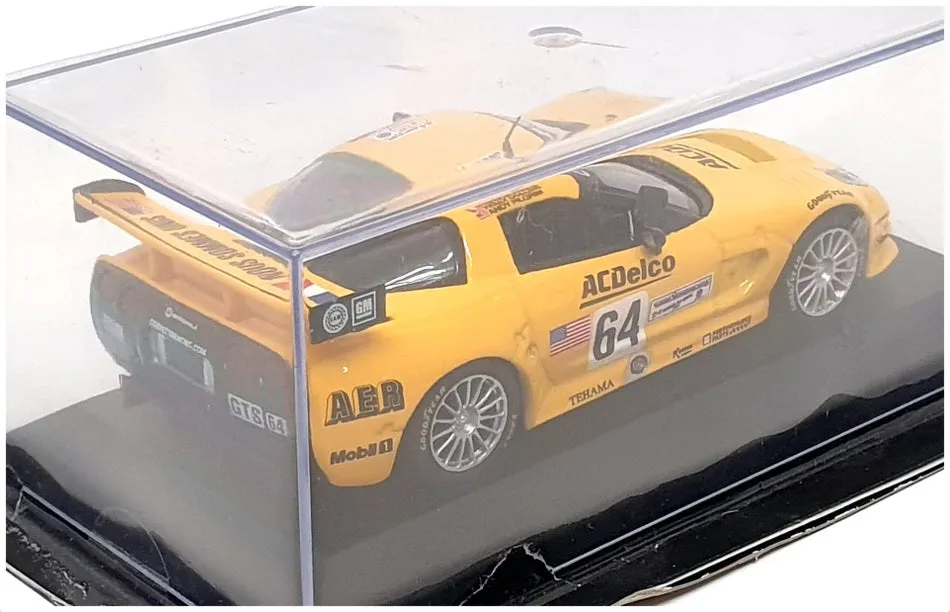 Altaya 1/43 Scale 27424M - Chevrolet Corvette #64 24h Le Mans 2002