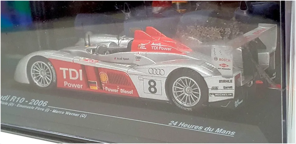 Altaya 1/43 Scale 27424Y - Audi R10 #8 24h Le Mans 2006 - Biela/Pirro/Werner