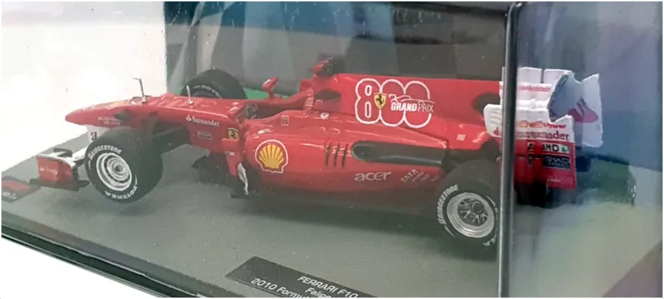 Altaya 1/43 Scale 28522G - F1 Ferrari F10 - Turkish GP 2010 F. Massa