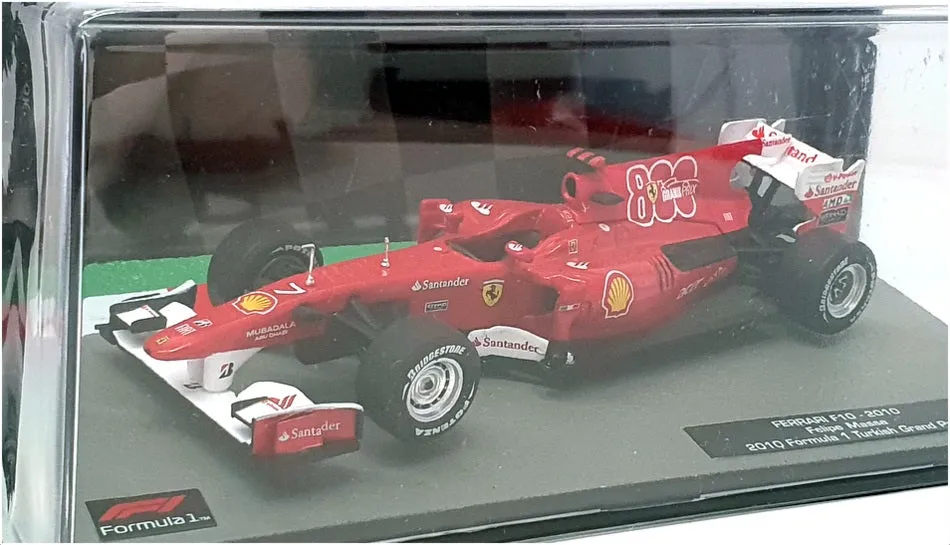 Altaya 1/43 Scale 28522G - F1 Ferrari F10 - Turkish GP 2010 F. Massa