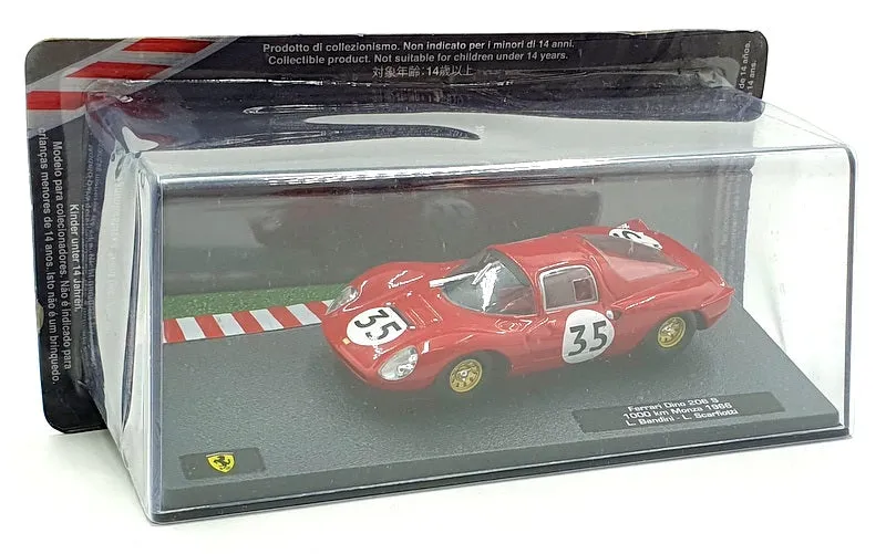 Altaya 1/43 Scale 30424B - Ferrari Dino 206 S #35 1000km Monza 1966 - Red