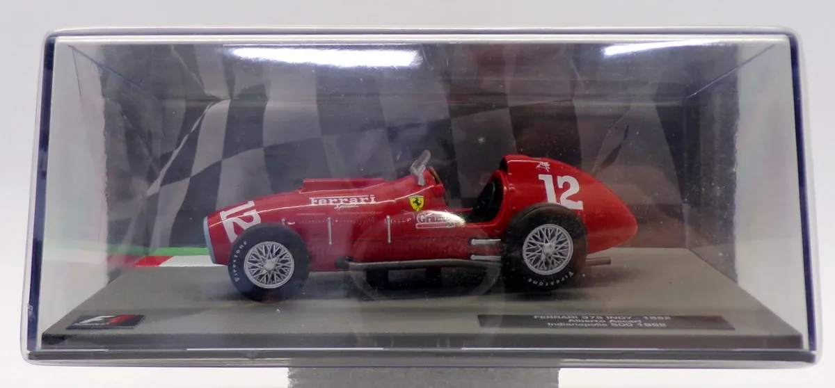 Altaya 1/43 Scale AL16220E - Ferrari 375 Indianapolis 500 1952 - #12 A.Ascari