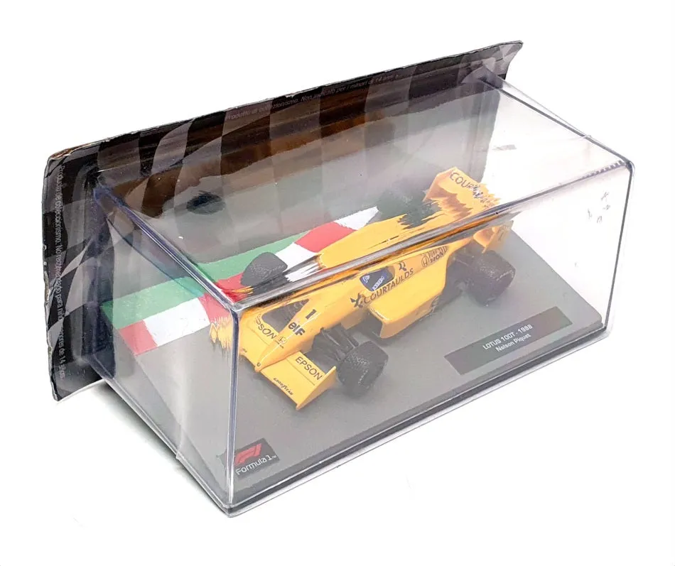 Altaya 1/43 Scale AT301122F - F1 1988 Lotus 100T N. Piquet - Yellow