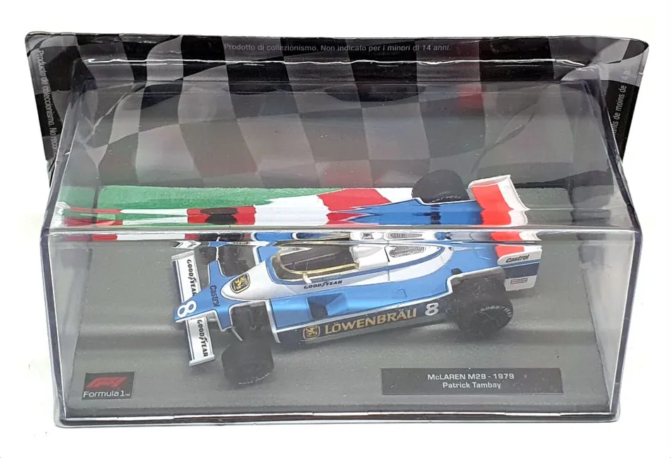 Altaya 1/43 Scale AT301122R - F1 1979 McLaren M28 P. Tambay - Blue