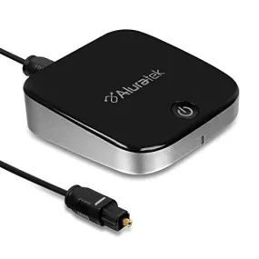 Aluratek Bluetooth Optical Audio Receiver and Transmitter