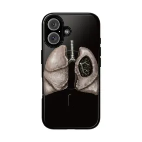 Anatomical Lungs Phone Case for Respiratory System Enthusiasts