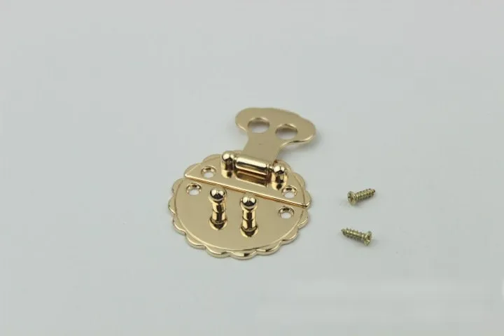 Antique Round Flip Lock 1 5/8" 40mm Purse Turn Lock Closure Heavy Duty Handbag Bag Making Replacement Hardware Accessories Wholesale Bulk