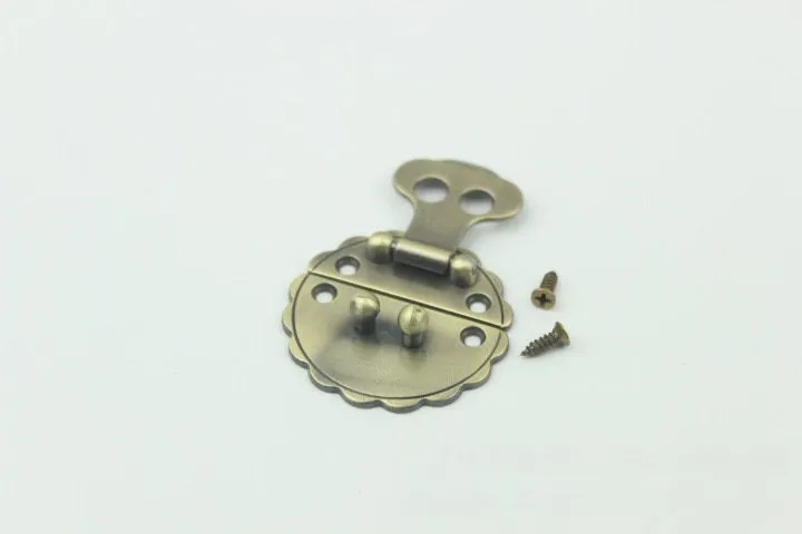 Antique Round Flip Lock 1 5/8" 40mm Purse Turn Lock Closure Heavy Duty Handbag Bag Making Replacement Hardware Accessories Wholesale Bulk