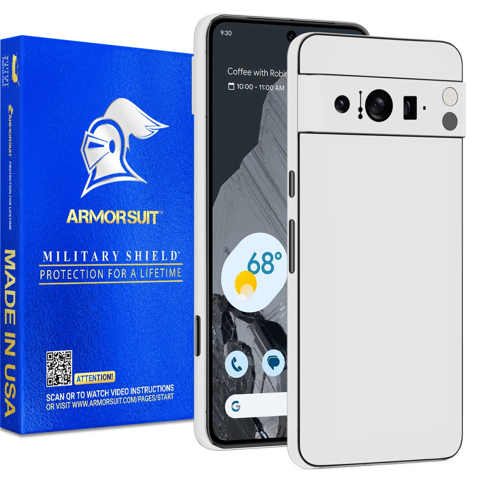 Armorsuit MilitaryShield Vinyl Skin Wrap Film for Google Pixel 8 Pro