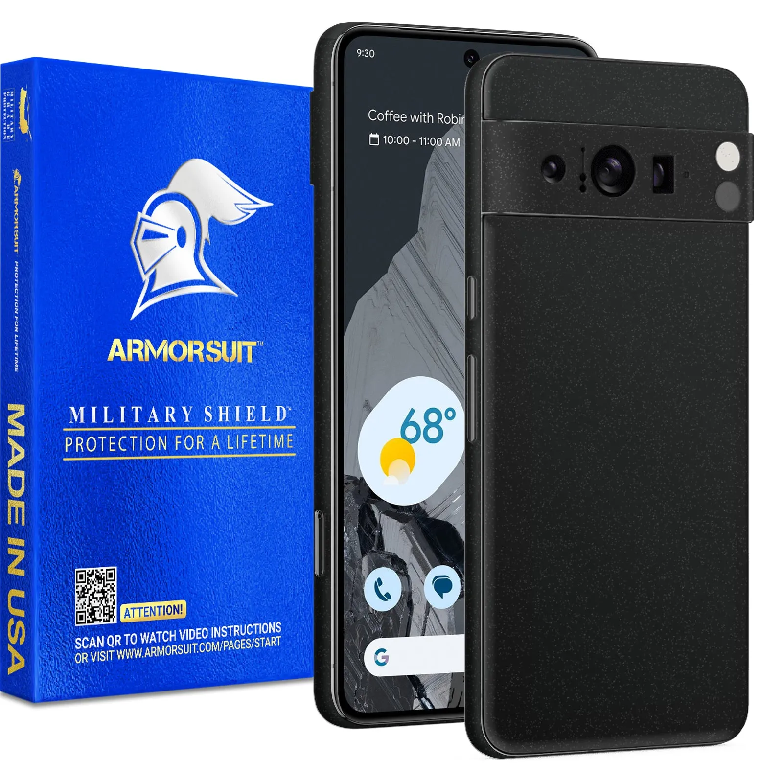 Armorsuit MilitaryShield Vinyl Skin Wrap Film for Google Pixel 8 Pro