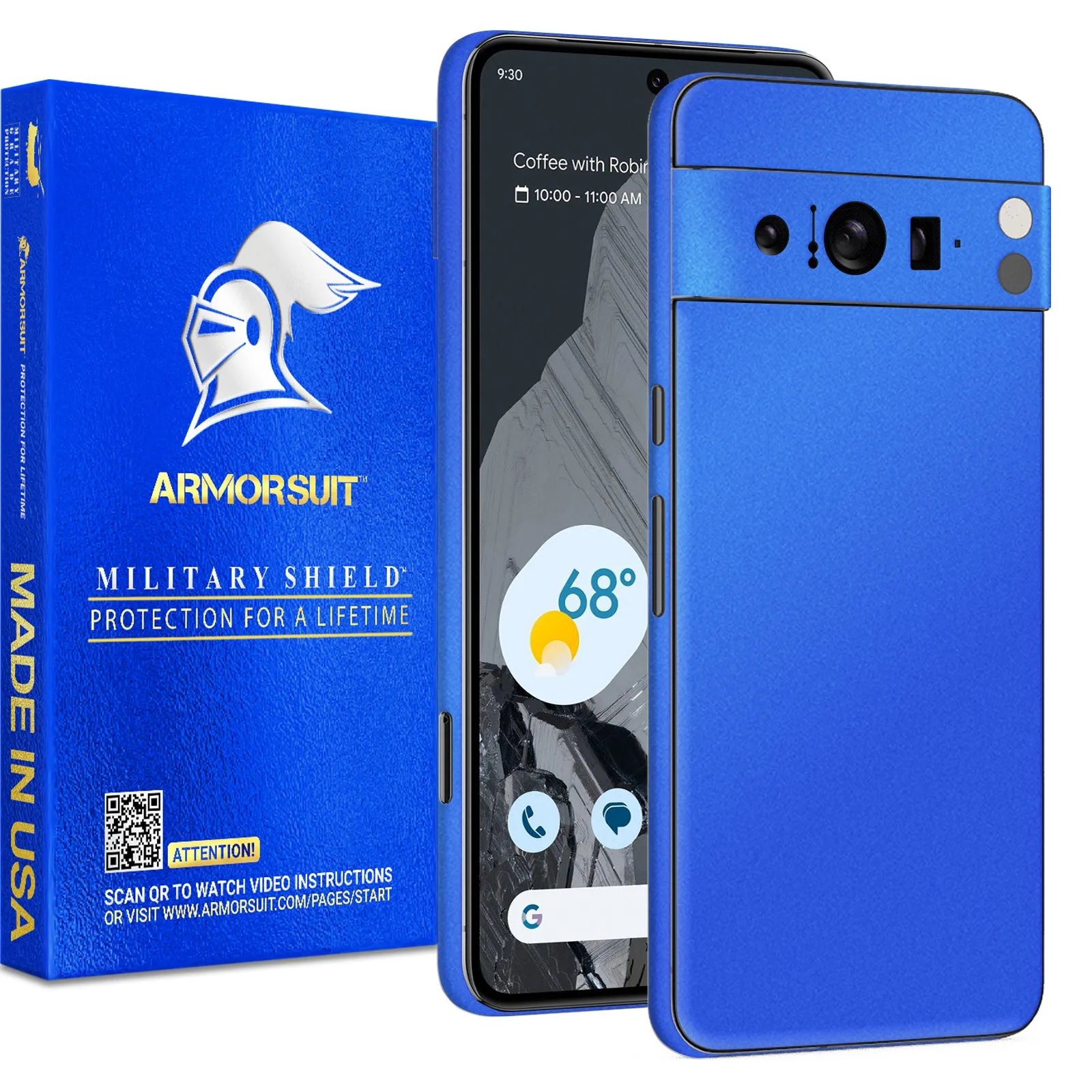 Armorsuit MilitaryShield Vinyl Skin Wrap Film for Google Pixel 8 Pro