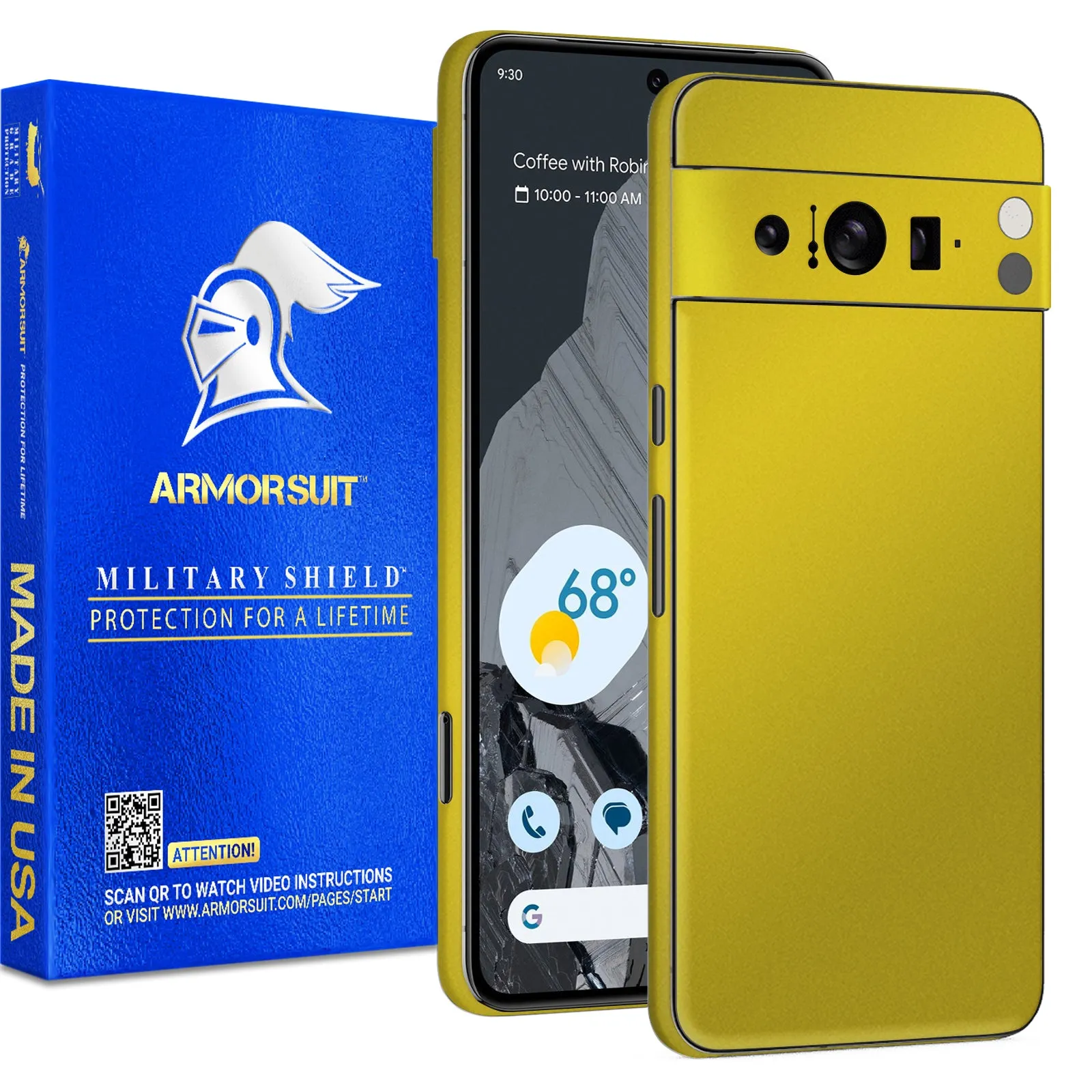 Armorsuit MilitaryShield Vinyl Skin Wrap Film for Google Pixel 8 Pro