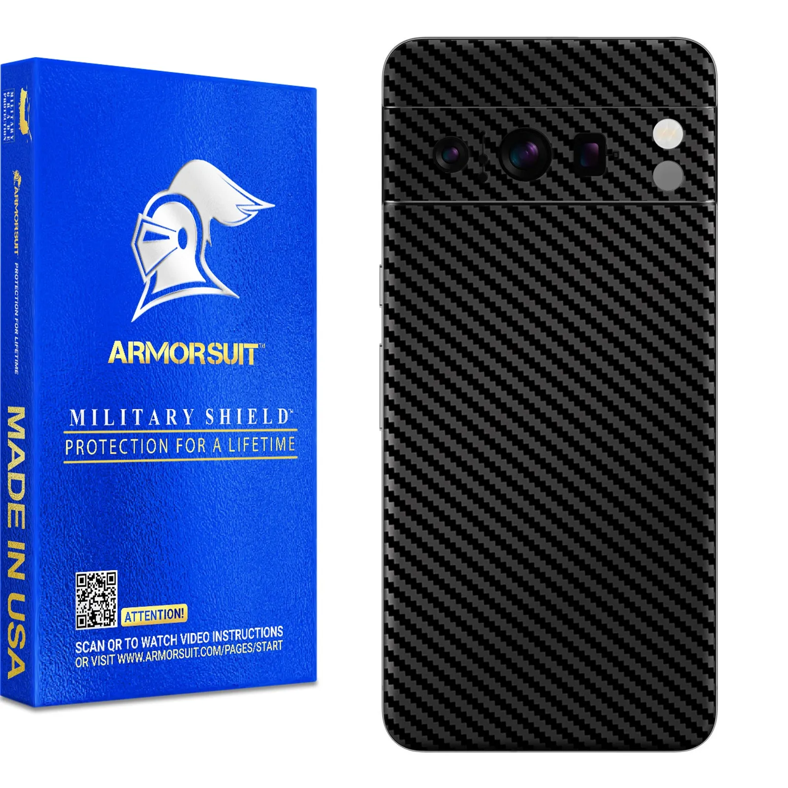 Armorsuit MilitaryShield Vinyl Skin Wrap Film for Google Pixel 8 Pro