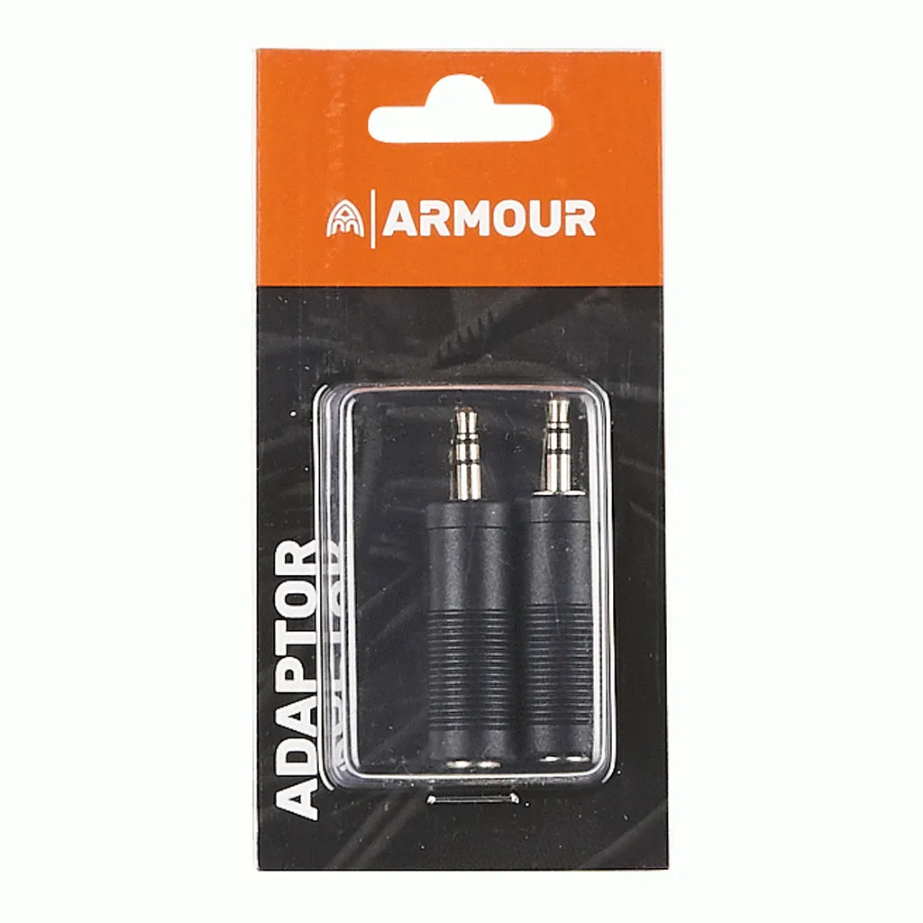 Armour ADAP1 1/4 to 1/8" Stereo Adaptor - 2 Pieces