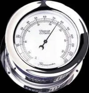 Atlantis Chrome Thermometer