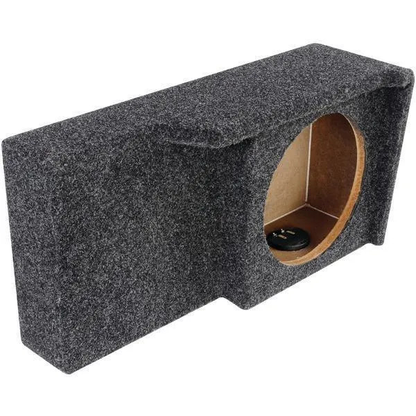 Atrend A371-10CP BBox Series 10inch Subwoofer Box for Ford Vehicles (Single Downfire)