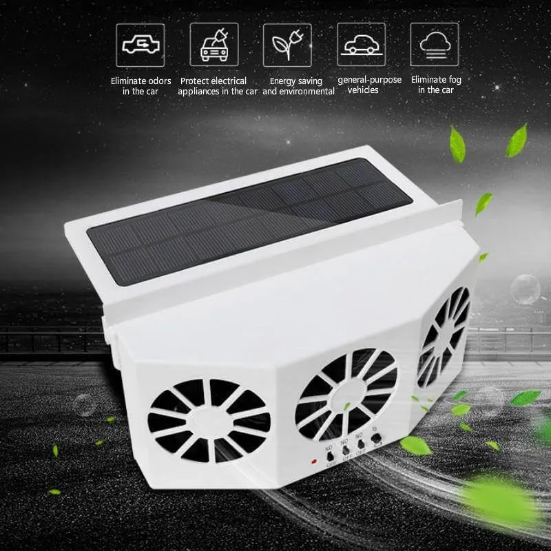 Auto Solar Ventilating Fan for Car