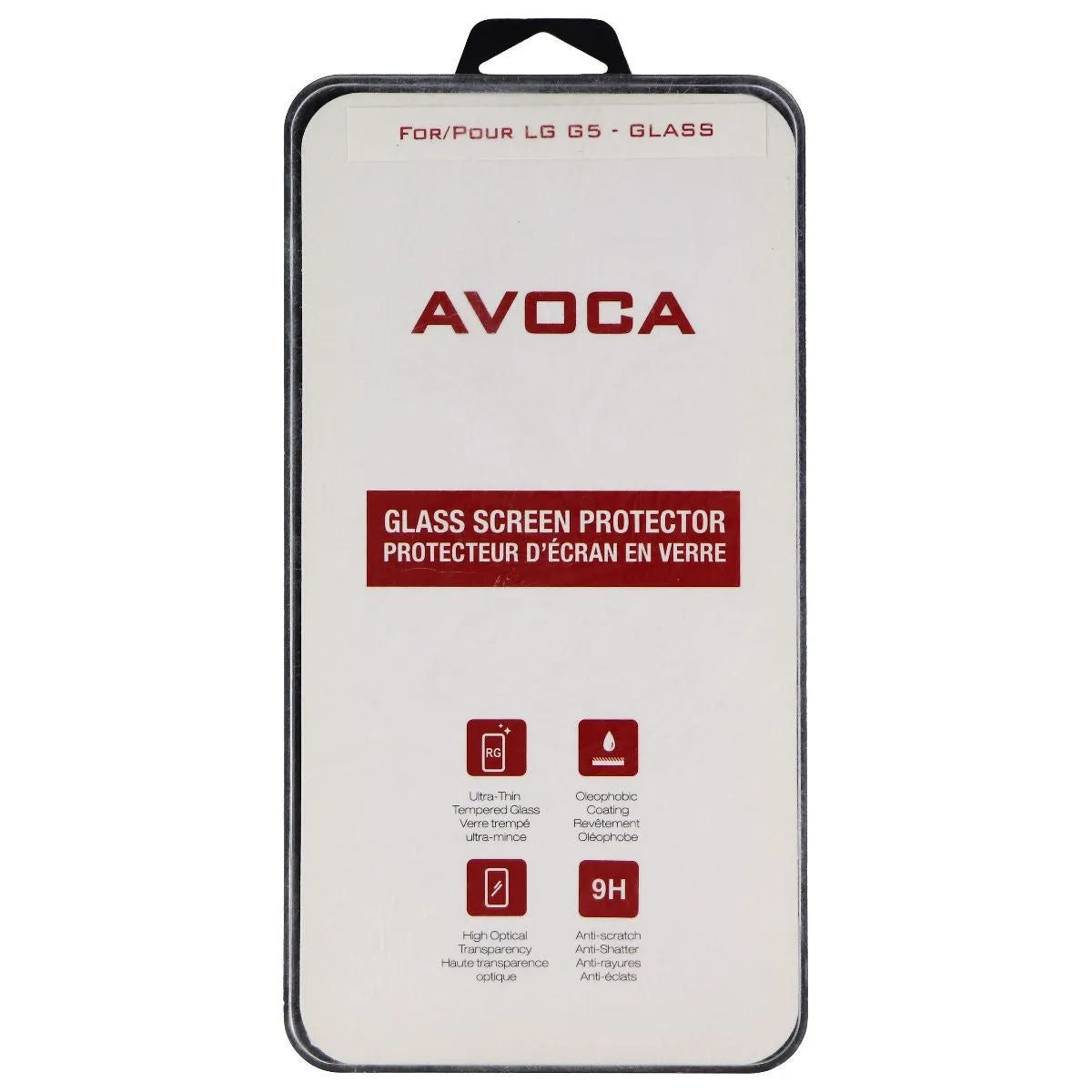 Avoca Glass Screen Protector for LG G5 Smartphone - Clear