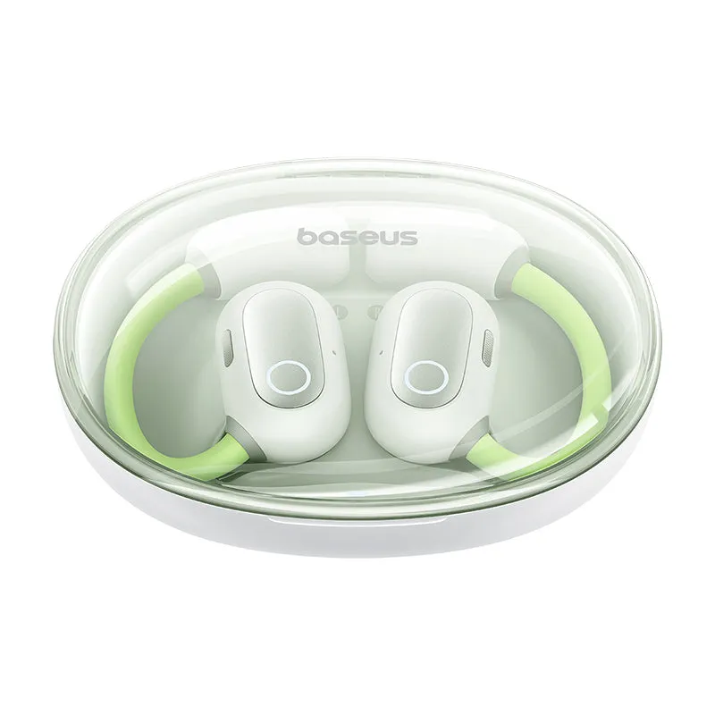 Baseus Eli Sport 1 Open-Ear TWS Earbuds Aurora Green, Open-Ear Design