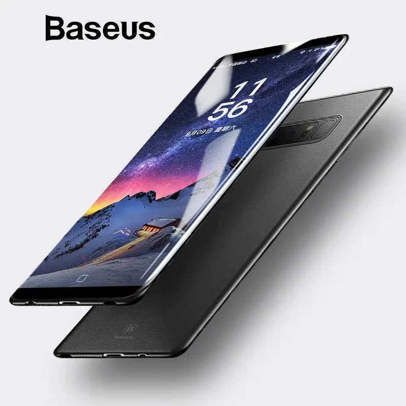 Baseus Frosted Phone Case For Samsung Galaxy Note 8 Thin Slim PP Matte Protective Shell Case For Galaxy Note 8 Back Cover