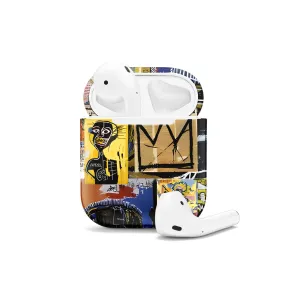 Basquiat Art AirPods Case AirPods Pro AirPods Pro 2 AirPods 3 AirPods 2 Glossy 1875