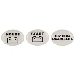 BATTERY SWITCH LABEL SET