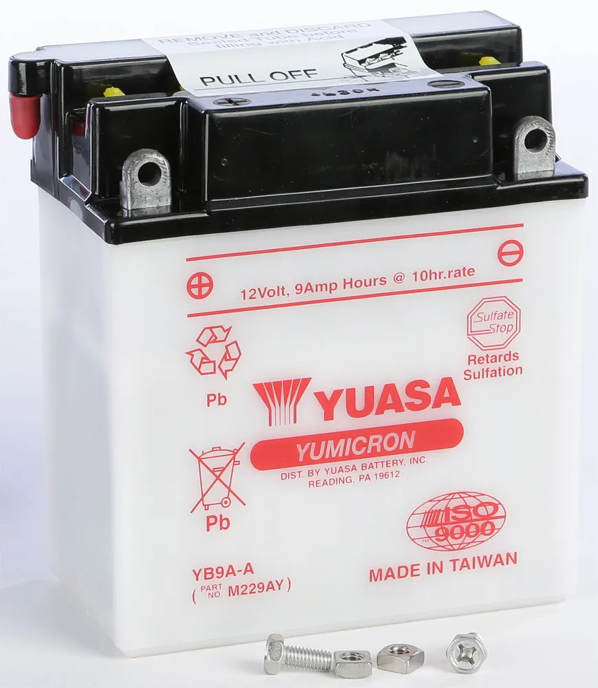 BATTERY YB9A-A CONVENTIONAL