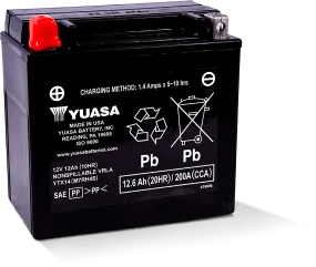 BATTERY YTX14 SEALED FACTORY ACTIVATED