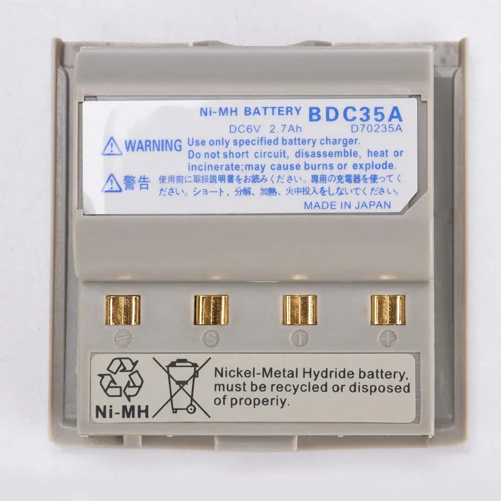 BDC35A NiMH Battery for Total Station Power SET, B, D, 100, 030R,130R Series Battery